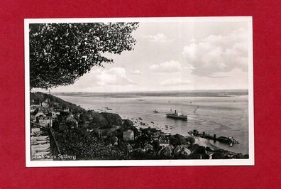 Postkarte- Hamburg - Blankenese ( Blick vom Süllberg ) neu