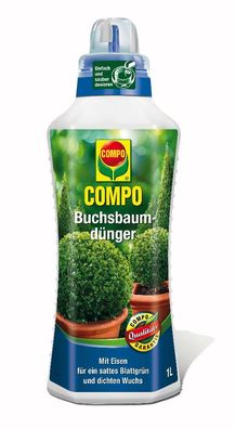 COMPO Buchsbaum- und Ilexdünger, 1 Liter