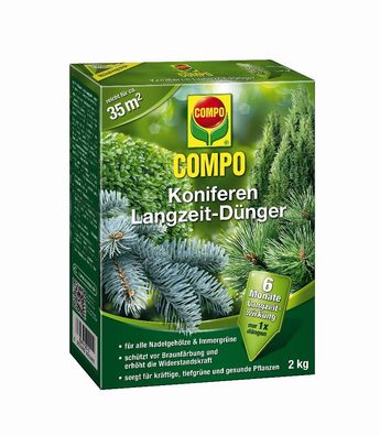COMPO Koniferen Langzeit-Dünger, 2 kg