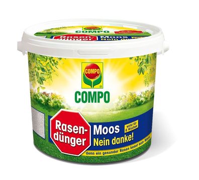 COMPO Rasendünger Moos - Nein danke!, 7,5 kg