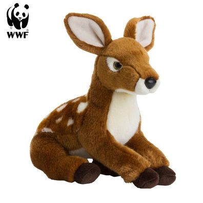 WWF Plüschtier Rehkitz (25cm) lebensecht Kuscheltier Stofftier Bambi Reh Wald