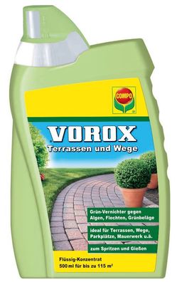 COMPO Vorox® Terrassen und Wege, 500 ml