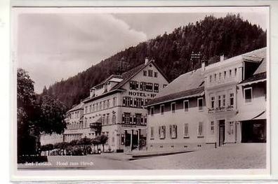43704 Ak Bad Teinach Hotel zum Hirsch um 1943