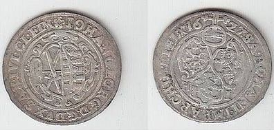 1/24 Taler Silber Münze Kurfürstentum Sachsen 1627