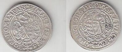 1/24 Taler Silber Münze Kurfürstentum Sachsen 1630