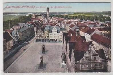 43339 Ak Wittenberg vom Turme der Marktkirche gesehen