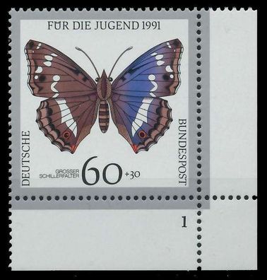 BRD 1991 Nr 1514 postfrisch Formnummer 1 X85D5AE