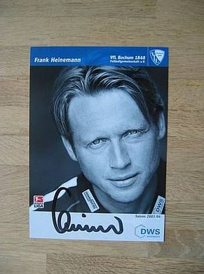 VfL Bochum Saison 03/04 Frank Heinemann Autogramm