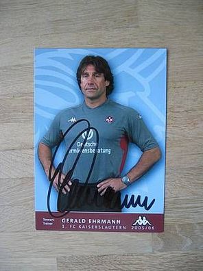 1. FC Kaiserslautern Saison 05/06 Gerald Ehrmann - handsigniertes Autogramm!!!