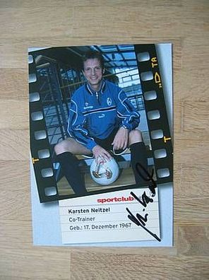SC Freiburg Saison 02/03 Karsten Neitzel Autogramm