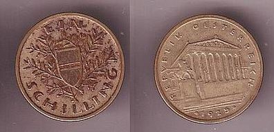 1 Schilling Silber Münze Österreich 1925