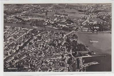 43863 Luftbild Ak Konstanz am Bodensee um 1930