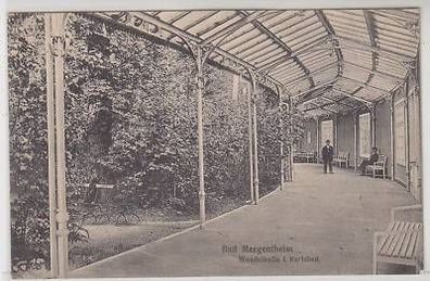 43200 Ak Bad Mergentheim Wandelhalle i. Karlsbad 1914