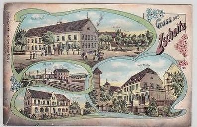 43909 Ak Lithographie Gruß aus Zschaitz 1912