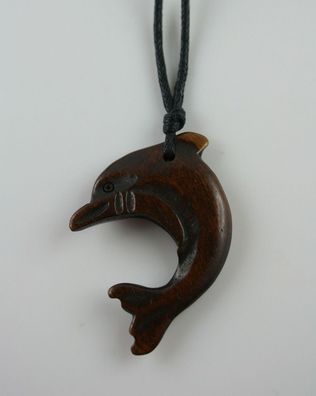 Delphin Anhänger Bone Carving tribal