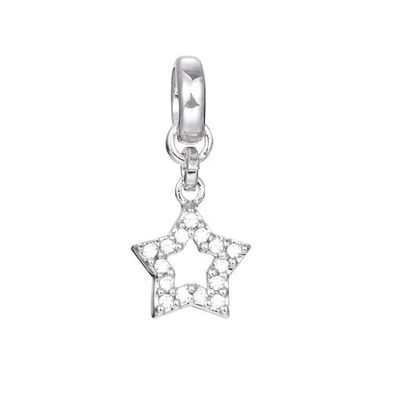 Esprit Anhänger Charms Bead Edelstahl JW50246 Zirkonia ESCH01597A000