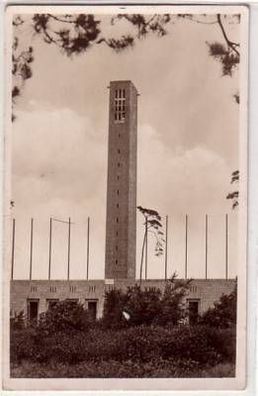 43514 Ak Berlin Reichssportfeld Glockenturm 1936