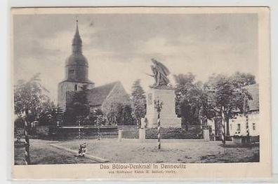 43865 Feldpost Ak Das Bülow Denkmal in Dennewitz 1915