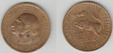 10000 Mark Notgeld Münze Provinz Westfalen 1923