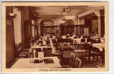 43912 Ak Freiberg Hotel "Schwarzes Ross" 1940