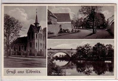 43894 Mehrbild Ak Gruß aus Löbnitz um 1940