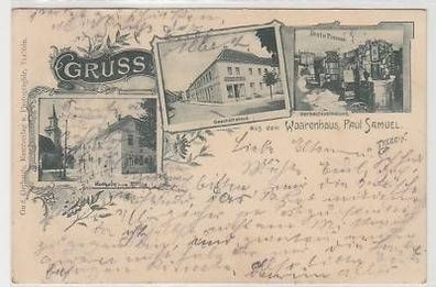 98774 Mehrbild Ak Gruß aus Trebbin 1902