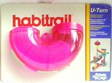 62342 Habitrail U-Turn pink mit einfachem Verbinder