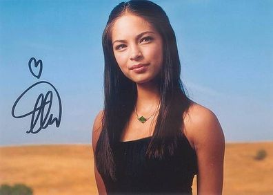 Original Autogramm Kristin KREUK auf HGF