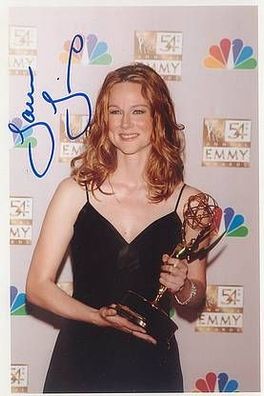 Original Autogramm LAURA LINNEY auf Foto