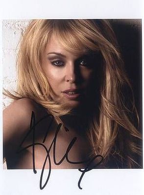 SEXY Original Autogramm KYLIE Minogue auf HGF