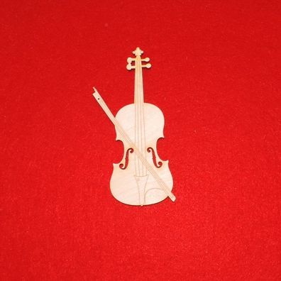 Geige aus Holz, 12 cm 1Stück Musikinstrument Geschenk Geldgeschenk Musiker