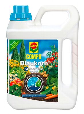 COMPO Gartendünger Blaukorn® NovaTec® flüssig, 2,5 Liter