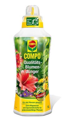 COMPO Qualitäts-Blumendünger, 1 Liter