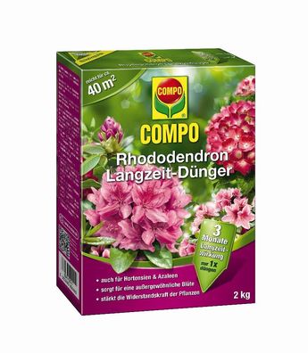 COMPO Rhododendron Langzeit-Dünger, 2 kg
