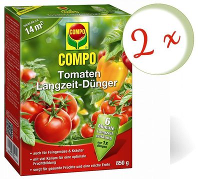 2 x COMPO Tomaten Langzeit-Dünger, 850 g