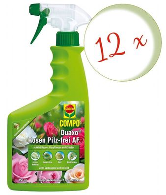 12 x COMPO Duaxo® Rosen Pilz-frei AF, 750 ml