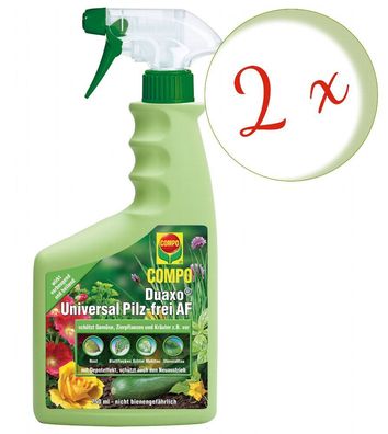 2 x COMPO Duaxo® Universal Pilz-frei AF, 750 ml