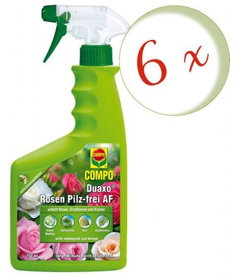 6 x COMPO Duaxo® Rosen Pilz-frei AF, 750 ml