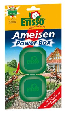 FRUNOL Delicia® Etisso® Ameisen Power-Box (Köderbox), 2 Stück