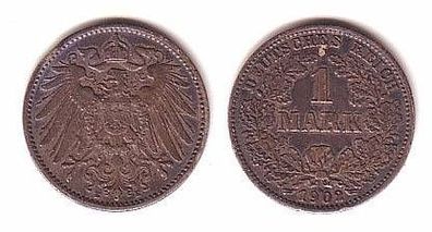 1 Mark Silber Münze Kaiserreich 1902 E