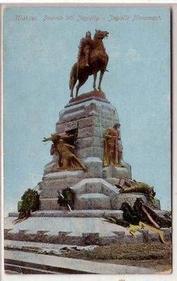 43684 Ak Krakow Jagiello Monument um 1910