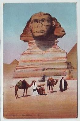 39363 Ak Cairo Kairo Ägypten die Sphinx um 1910