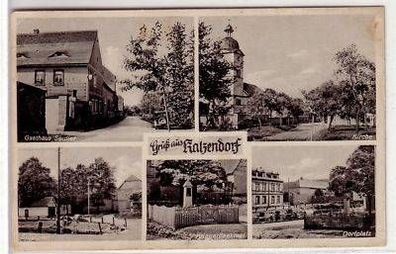 44071 Mehrbild Ak Gruß aus Kalzendorf 1942
