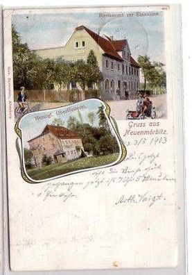 43896 Mehrbild Ak Gruss aus Neuenmörbitz 1903