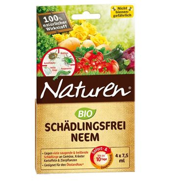 Substral® Naturen® BIO Schädlingsfrei Neem, 4 x 7,5 ml