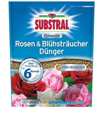 Substral® Osmocote Rosen & Blühsträucher Dünger, 1,5 kg