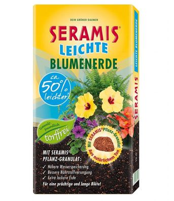 Seramis® leichte Blumenerde, 12,5 Liter