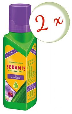 2 x Seramis® Vitalnahrung für Orchideen, 200 ml