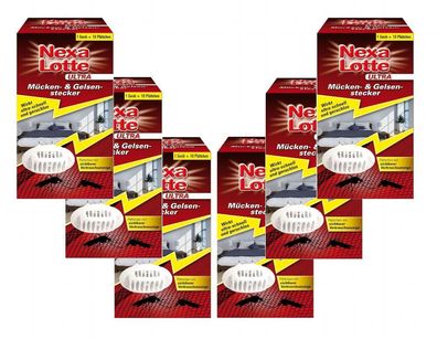 6 x NEXA LOTTE® Ultra Mücken- & Gelsenstecker Startpackung, 1 Set