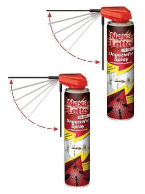 Sparset: 2 x NEXA LOTTE® Ultra Ungeziefer Spray, 400 ml